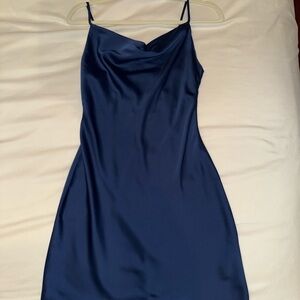 Urban Outfitters Elegant Navy Blue Dress